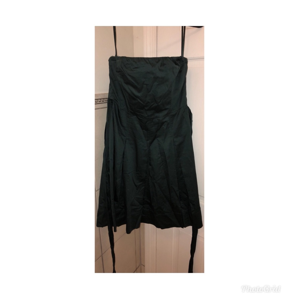 Short wrap dress